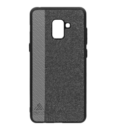 Силикон Inavi Samsung A8 Plus (2018) A730 (серый)
