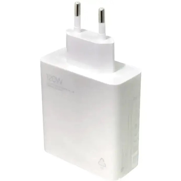 Зарядний адаптер Xiaomi MDY-12-ES 120Вт (1 Type-C) + кабель Type-C - Type-C (Білий)