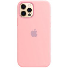 Чохол Silicone Case Apple iPhone 12  /  12 Pro (Rose Pink)