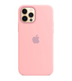 Чехол Silicone Case Apple iPhone 12 / 12 Pro (Rose Pink)