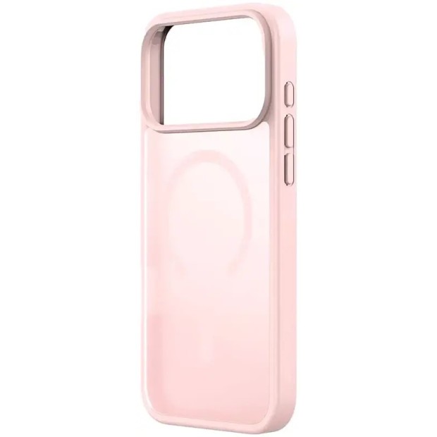 Силіконовий чохол Alabay Cloud Matte для Apple iPhone 17 Pro Max (Світло-рожевий)