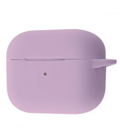 Чохол для навушників Full Silicone Case with Microfiber Apple AirPods 4 (01) Bil..