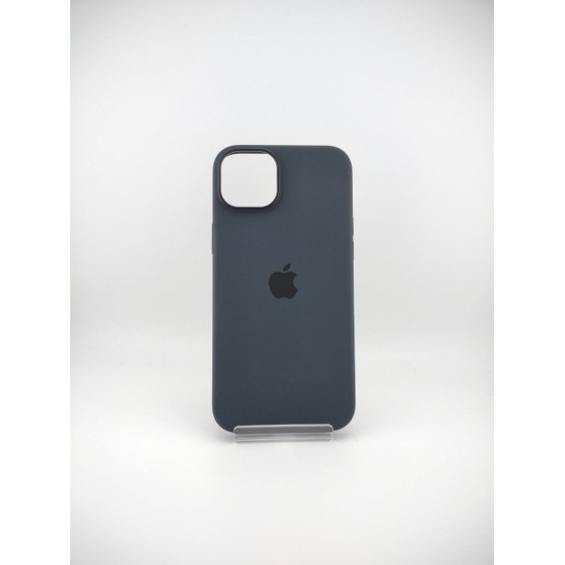 Чехол Silicone Case with MagSafe Apple iPhone 15 Plus (Black)
