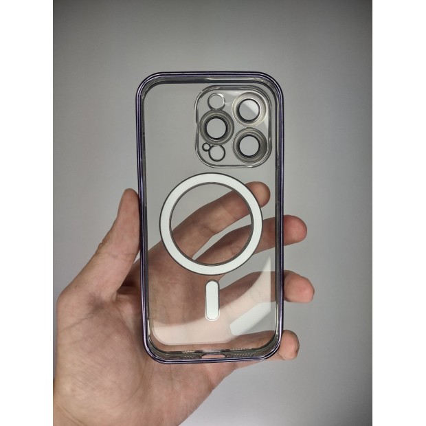 Чехол UMKU Shining with MagSafe Apple iPhone 14 Pro (Dark Purple) Чехол UMKU Shining with MagSafe Apple iPhone 14 Pro (Dark Purple)