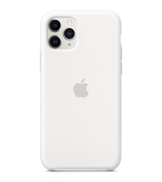 Apple iPhone 11 Pro Max Силіконовий Чохол Original (06) Білий