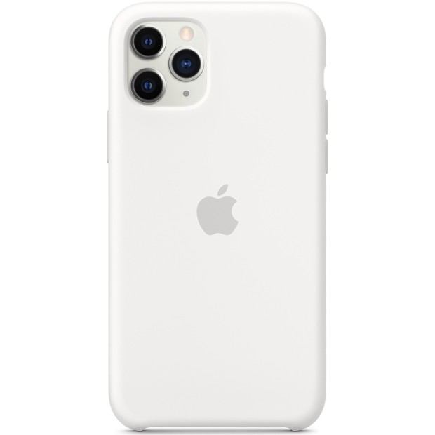 Apple iPhone 11 Pro Max Силіконовий Чохол Original (06) Білий