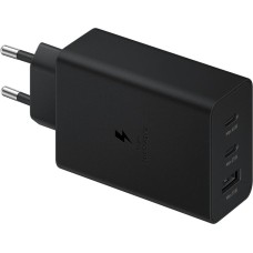 СЗУ-адаптер Samsung 65W Power Adapter Trio (2Type-C / 1USB) (Чёрный) (Original) K