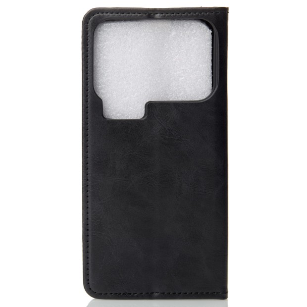 Чехол-книжка Leather Elegant Xiaomi 17 Pro Max (Чёрный) Чехол-книжка Leather Elegant Xiaomi 17 Pro Max (Чёрный)