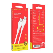 USB-кабель Borofone BX51 Triumph 12W (Type-C to Lightning) (Белый)