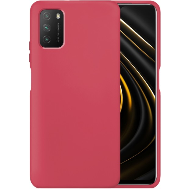 Силикон Original 360 Case Xiaomi Poco M3 (Клубничный)
