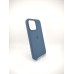 Силикон Original Round Case Apple iPhone 15 Pro Max (Storm Blue)