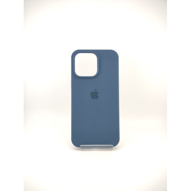 Силіконовий оригінальний чохол для Apple iPhone 15 Pro Max (Storm Blue)