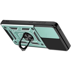 Бронь-чехол Ring Serge Armor Case Xiaomi Redmi Note 13 Pro 4G / Poco M6 Pro 4G (ShutCam) (Зелёный)