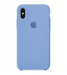 Силикон Original Case Apple iPhone X / XS (37) Azure