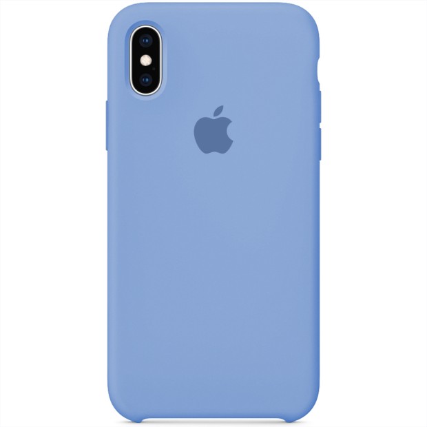 Силикон Original Case Apple iPhone X / XS (37) Azure