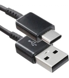 USB-кабель Samsung EP-DG950CBE (1,2 м) (Type-C) (чорний) (оригінальна збірка) K