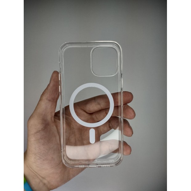 Накладка Monblan Magsafe Apple iPhone 12 / 12 Pro (Прозрачный)