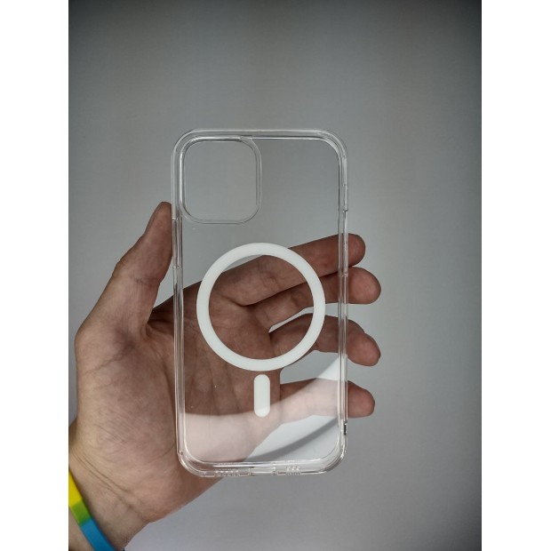Накладка Monblan Magsafe Apple iPhone 12 / 12 Pro (Прозрачный)
