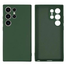 Силикон Original Samsung Galaxy S23 Ultra (ShutCam) (Тёмно-зелёный)