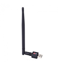 USB-адаптер Wi-Fi з антеною 150Mbps 802.11n (Чорний)