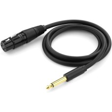 Кабель UGREEN AV131 (6.35mm M - XLR F) (2m) (Black)