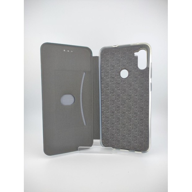 Чехол-книжка Оригинал Samsung Galaxy M11 (2020) (Тёмно-зелёный)