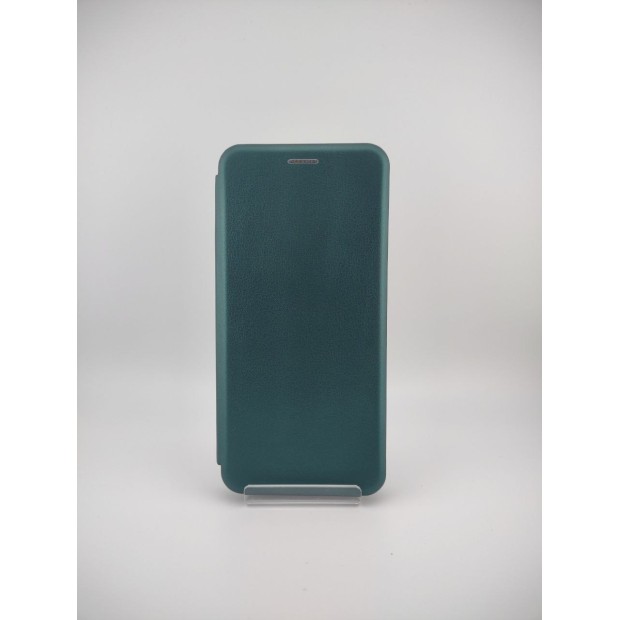 Чехол-книжка Оригинал Samsung Galaxy M11 (2020) (Тёмно-зелёный)
