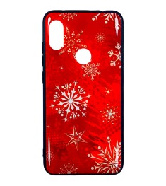 Силикон Christmas Case Xiaomi Redmi Note 6 / Note 6 Pro (Snowflake)
