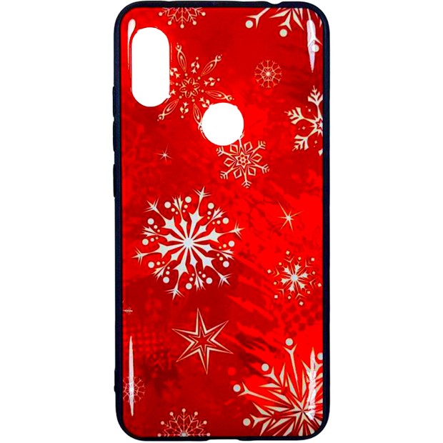 Силіконовий Різдвяний Чохол Xiaomi Redmi Note 6  /  Note 6 Pro (Сніжинка)