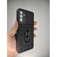Бронь-чехол Ring Serge Armor Case Samsung Galaxy A04s (ShutCam) (Чёрный)