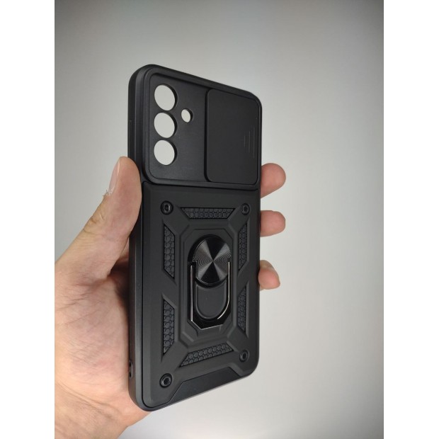 Бронь-чехол Ring Serge Armor Case Samsung Galaxy A04s (ShutCam) (Чёрный) Бронь-чехол Ring Serge Armor Case Samsung Galaxy A04s (ShutCam) (Чёрный)