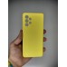 Силікон Original Samsung Galaxy A53 (ShutCam) (Жовтий)