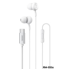 Wired In-Ear Headset Remax RM-510a (Type-C) (White) Wired In-Ear Headset Remax RM-510a (Type-C) (White)