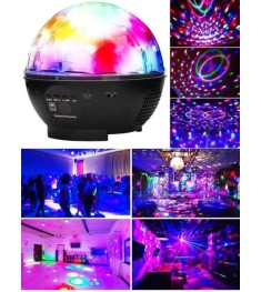 Портативная акустика-проектор Disco Light Bluetooth (Черный)