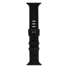 Ремінець для Apple Watch Silicone Shine 38  /  40  /  41 мм (07) Чорний.