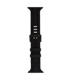 Ремінець для Apple Watch Silicone Shine 38  /  40  /  41 мм (07) Чорний.