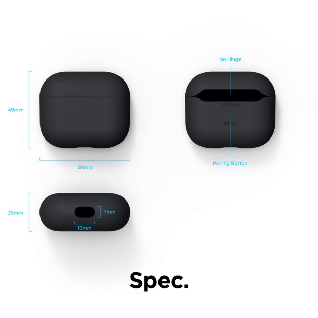 Чохол для навушників Slim Case Apple AirPods 3 (18) Помаранчевий