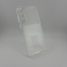 Силіконовий чохол WS для Samsung Galaxy A55 (з функцією ShutCam) (Прозорий)