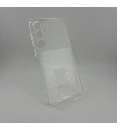 Силіконовий чохол WS для Samsung Galaxy A55 (з функцією ShutCam) (Прозорий)