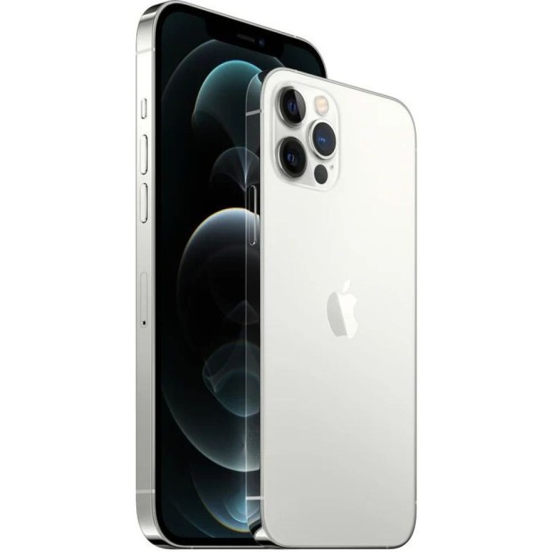 Мобильный телефон Apple iPhone 12 Pro Max 256Gb (Silver) (Grade A) 87% Б/У