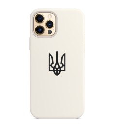 Силіконовий чохол Patriot для Apple iPhone 12 Pro Max (білий)