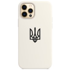 Силіконовий чохол Patriot для Apple iPhone 12 Pro Max (білий) Силіконовий чохол Patriot для Apple iPhone 12 Pro Max (білий)