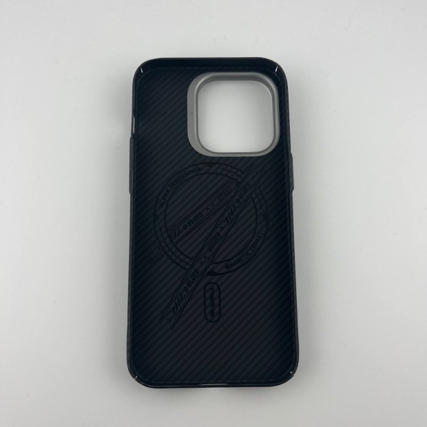 Накладка Blueo All-Inclusive Aramid Fiber MagSafe для Apple iPhone 14 Pro (Чорний)