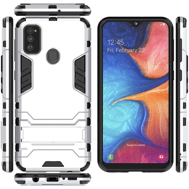 Honor Defence Samsung Galaxy M30s (2019) (Сірий Космос) чохол-бронь