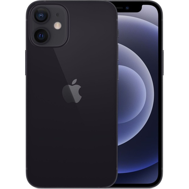 Мобільний телефон Apple iPhone 12 128Gb (Black) (Grade A-) 76% Б / У