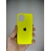 Оригінальний силіконовий чохол Apple iPhone 12 mini (лайм)