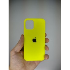 Оригінальний силіконовий чохол Apple iPhone 12 mini (лайм)