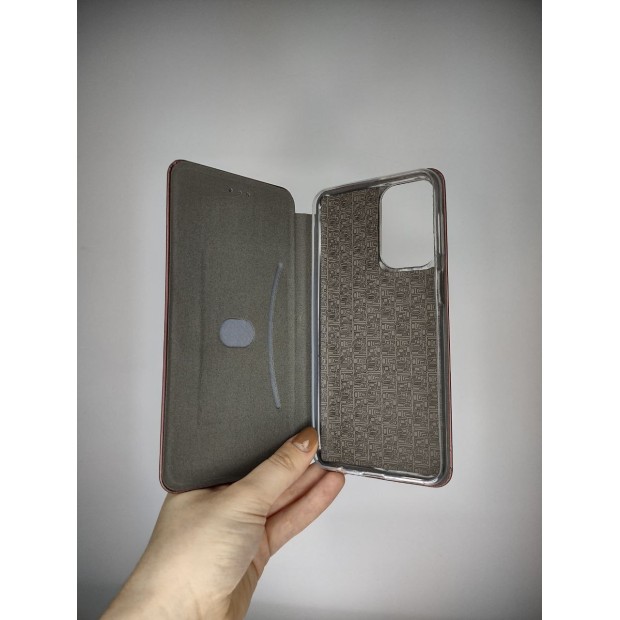 Чохол-книжка Оригінал Samsung Galaxy A23 4G (Бордовий)