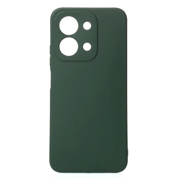 Силикон Original Xiaomi Redmi 15C (ShutCam) (Тёмно-зелёный)