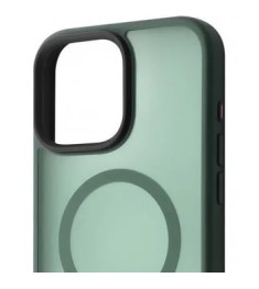 Чохол WAVE Matte Insane Case з MagSafe для iPhone 16 Pro (Зелений)